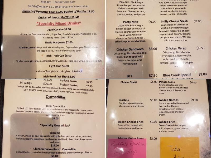 Outer Limits Menu