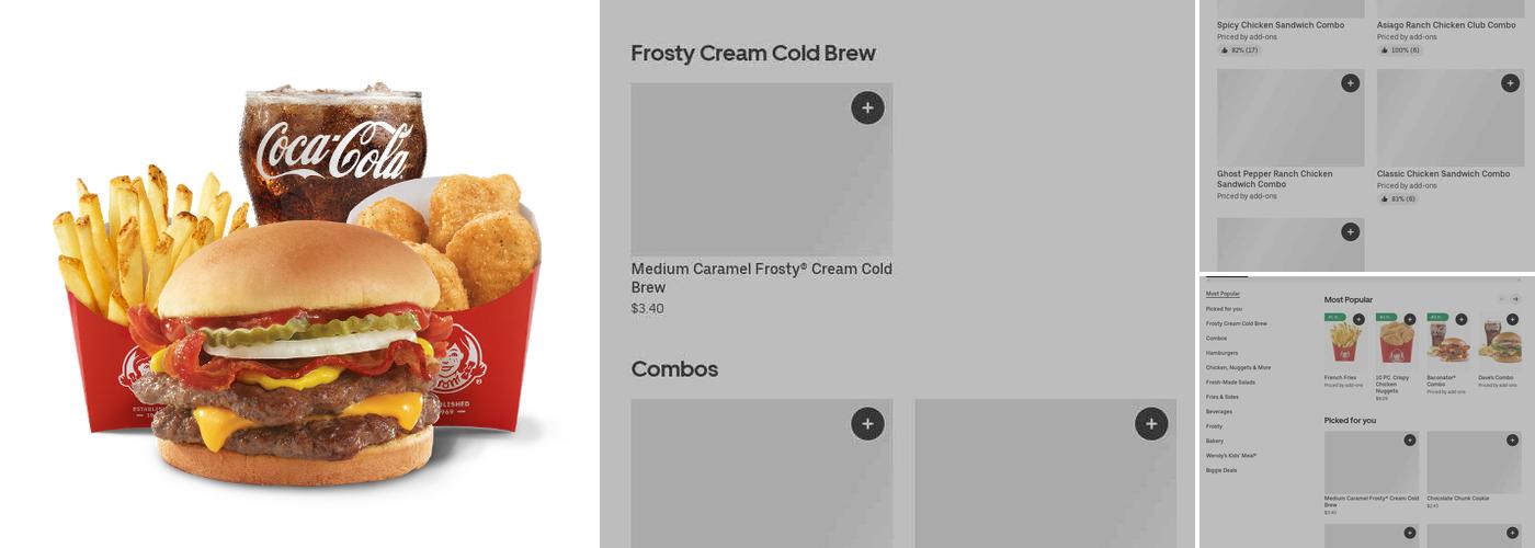 Wendy's Menu
