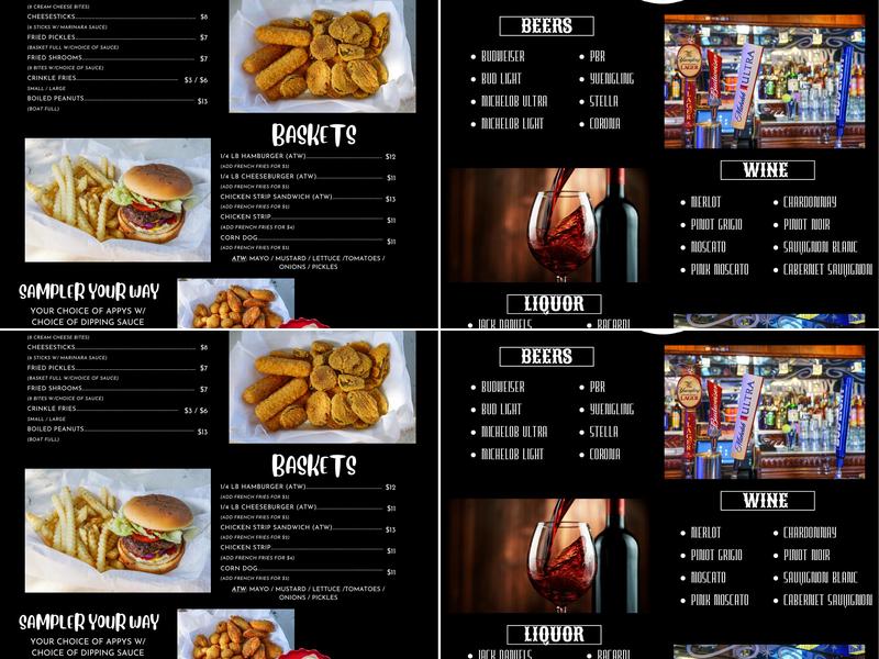 The Kennedy Hill Pub Menu