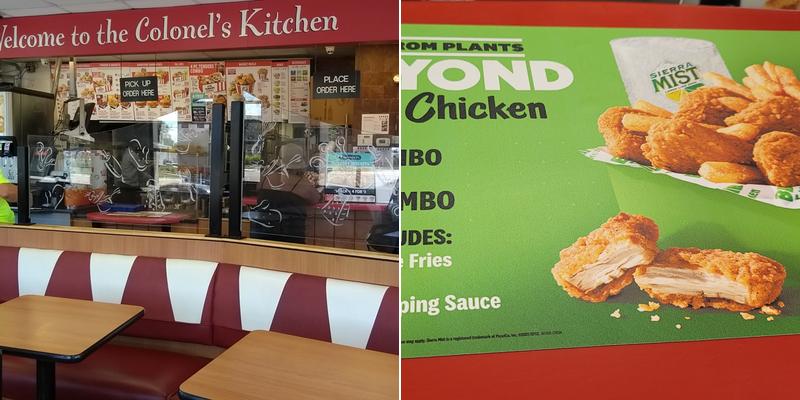 KFC Menu