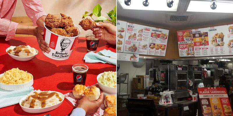 KFC Menu