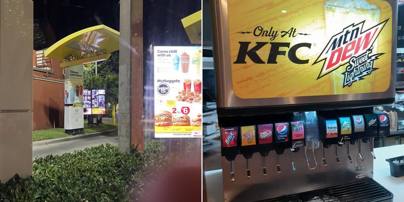 KFC Menu