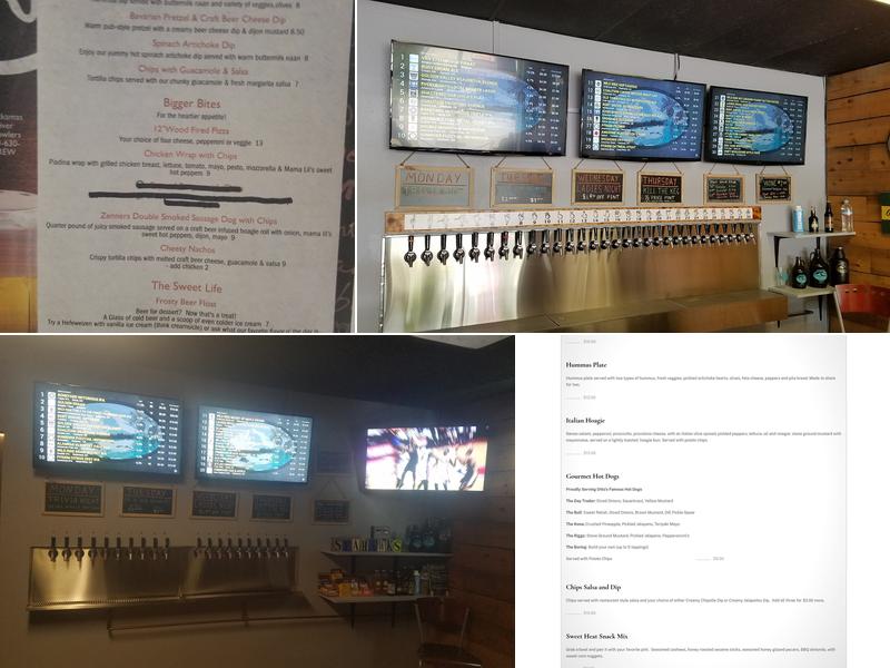 Clackamas River Growlers Menu