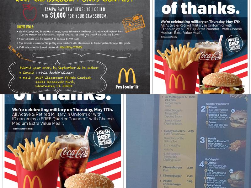 McDonald's Menu