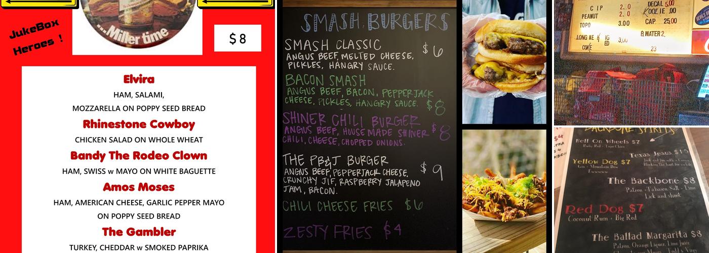 Devil's Backbone Tavern Menu