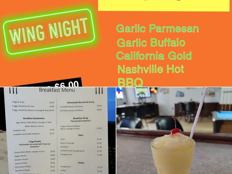 Chit Chat Lounge Menu