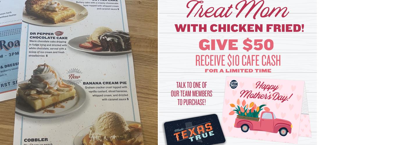 Cotton Patch Bar Menu