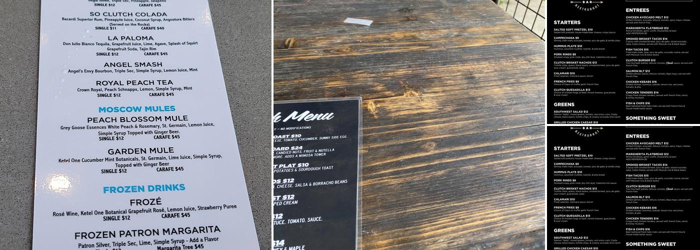 Clutch Menu