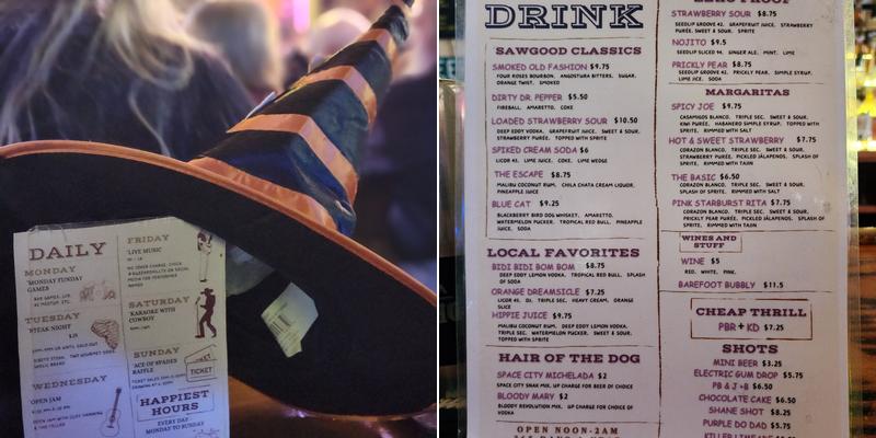 Buzzard Hill Menu