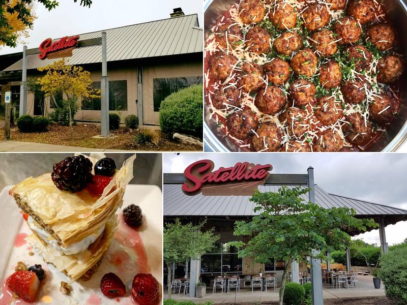 Satellite...Eat. Drink. Orbit.