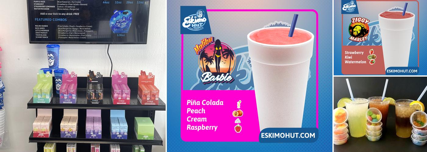 Eskimo Hut - Frozen Daiquiris To-Go Menu