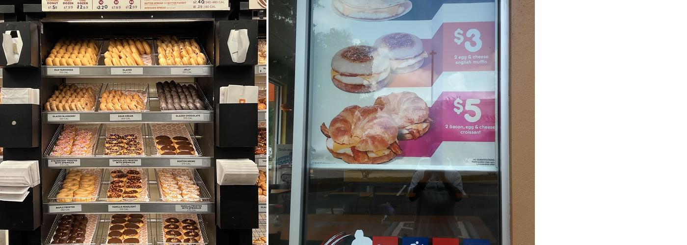 Dunkin' Menu
