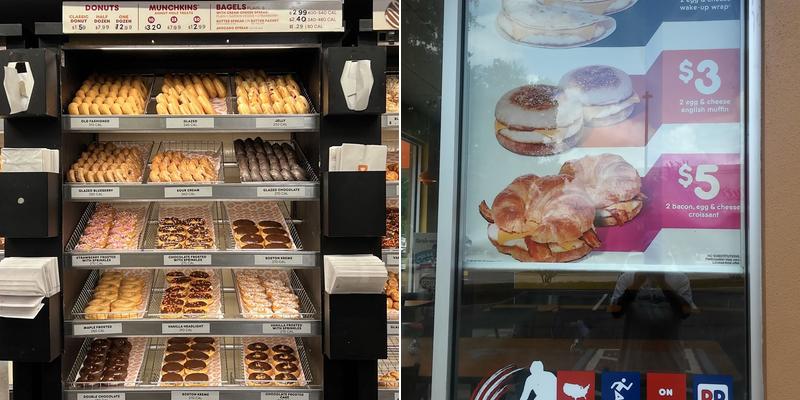 Dunkin' Menu