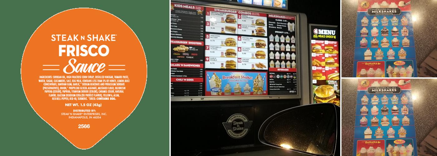 Steak 'n Shake Menu