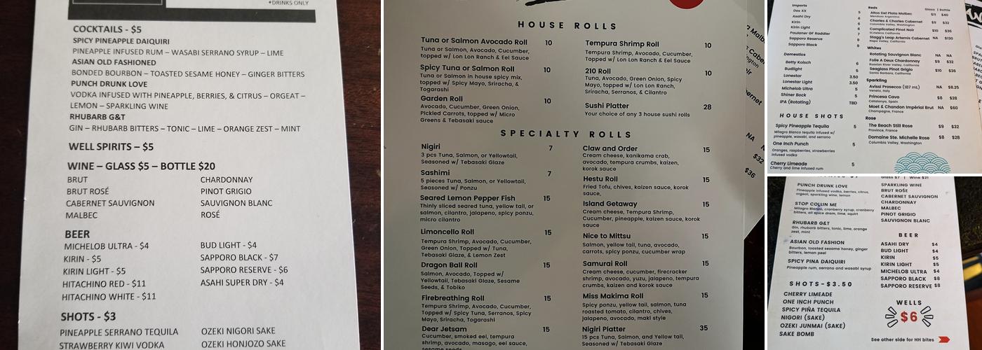 Hanzo Menu