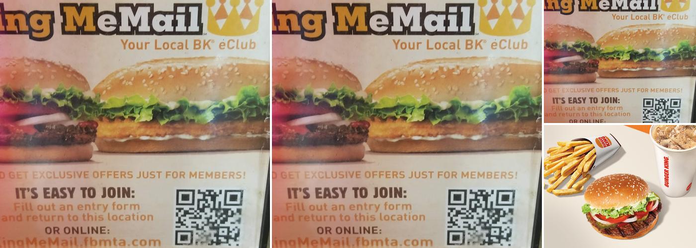 Burger King Menu