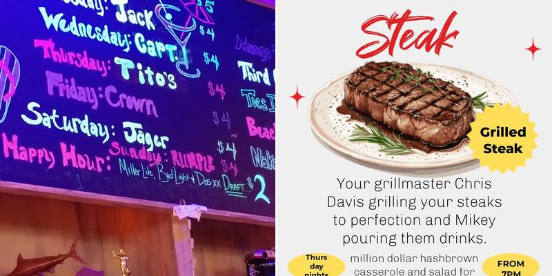 361 Bar Menu