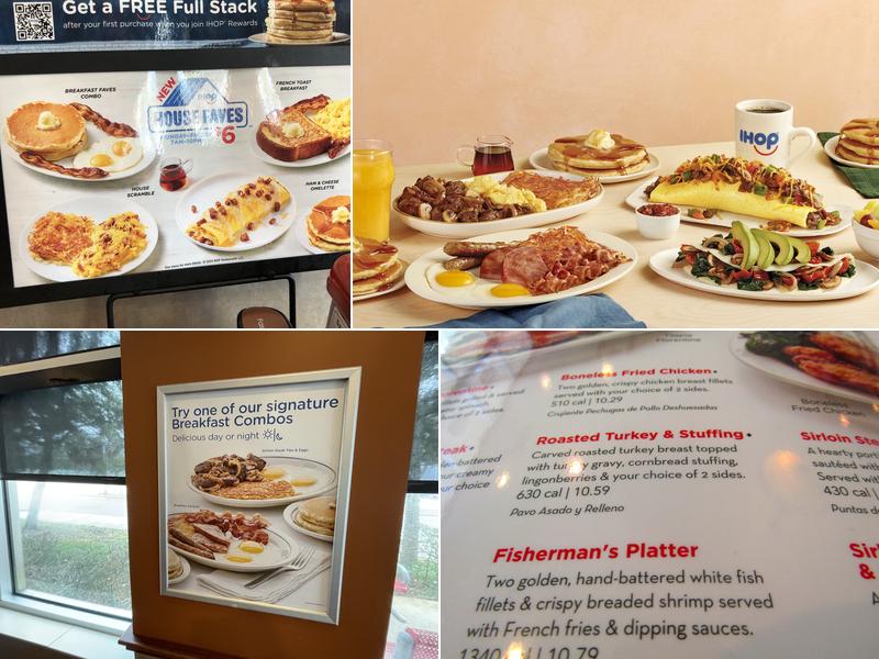 IHOP Menu