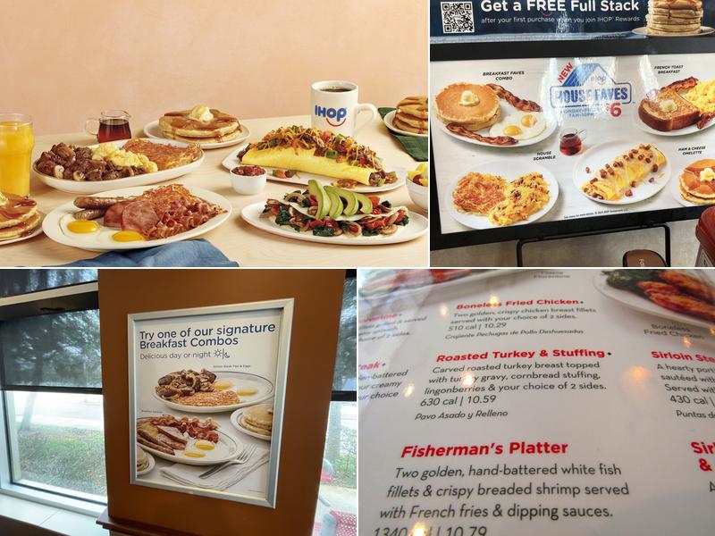 IHOP Menu
