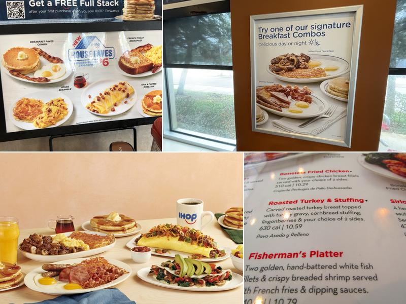 IHOP Menu