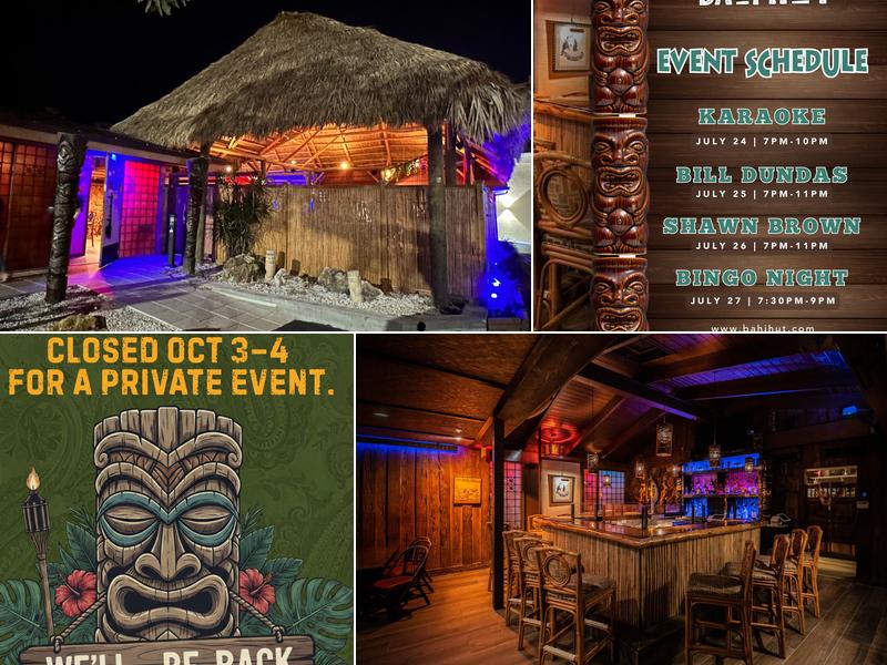 Bahi Hut Tiki Cocktail Lounge