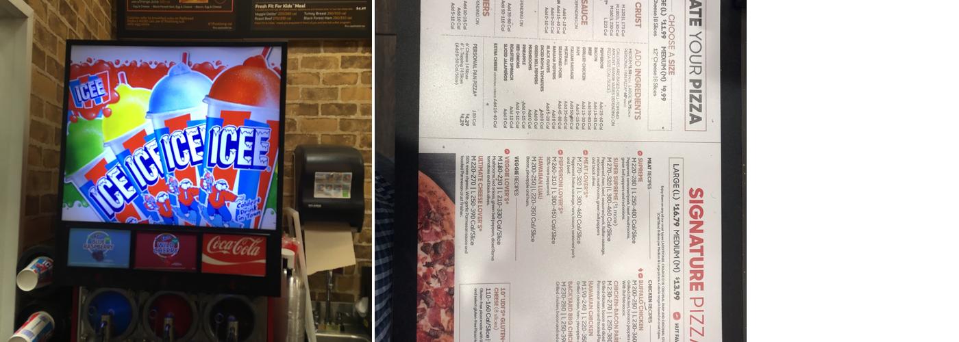 Pizza Hut Express Menu