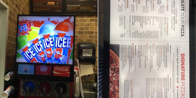 Pizza Hut Express Menu