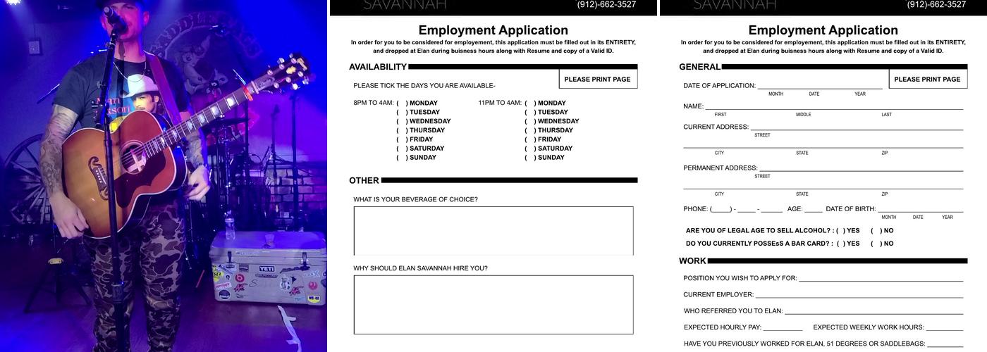 Saddle Bags Savannah Menu