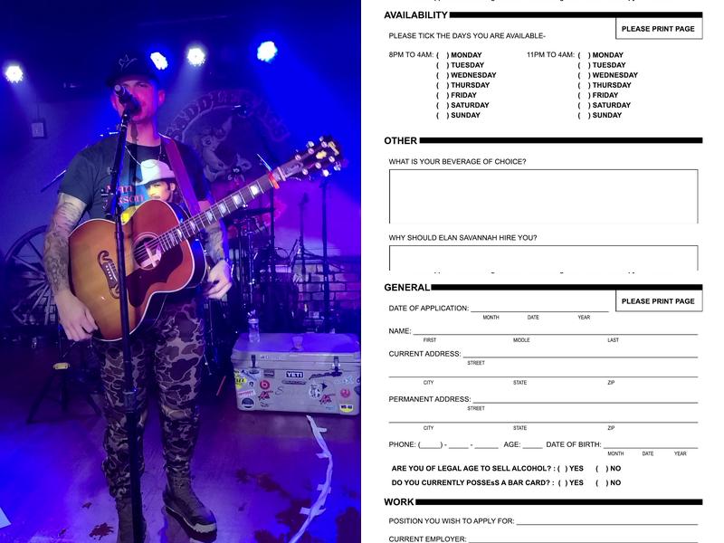 Saddle Bags Savannah Menu