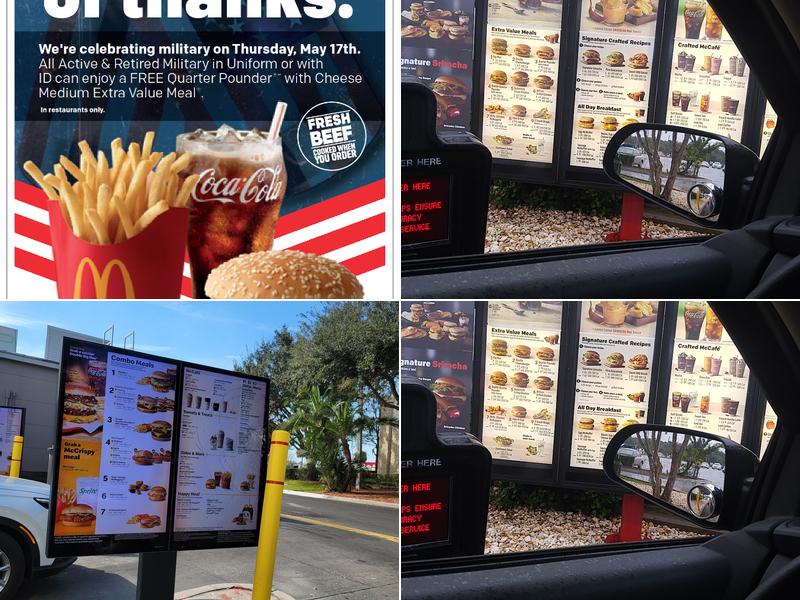 McDonald's Menu