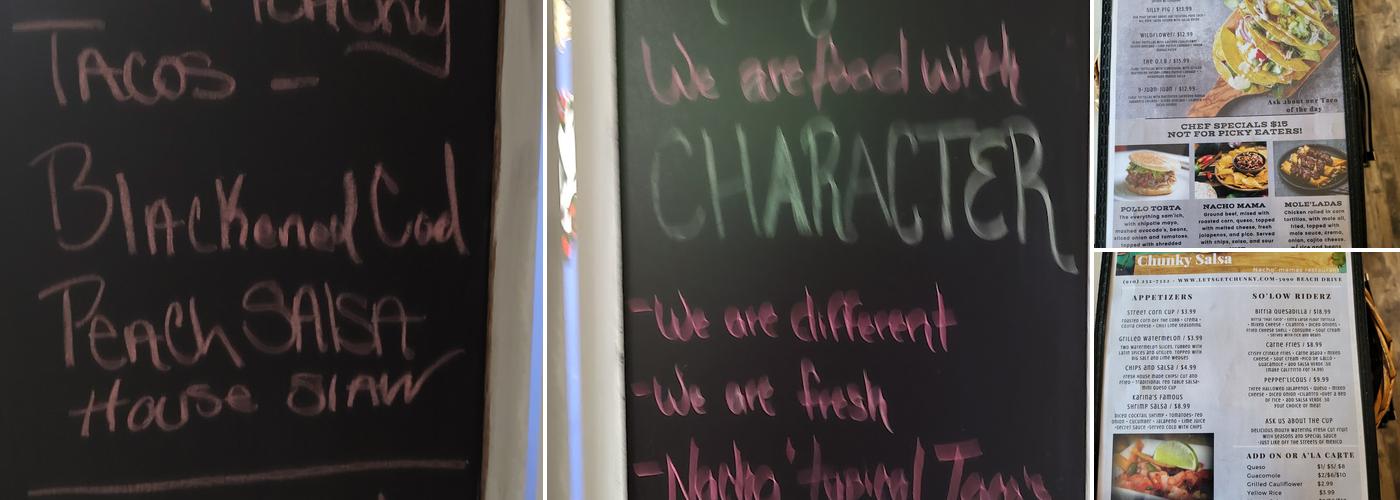 Chubby Buddha Sports Bar Menu