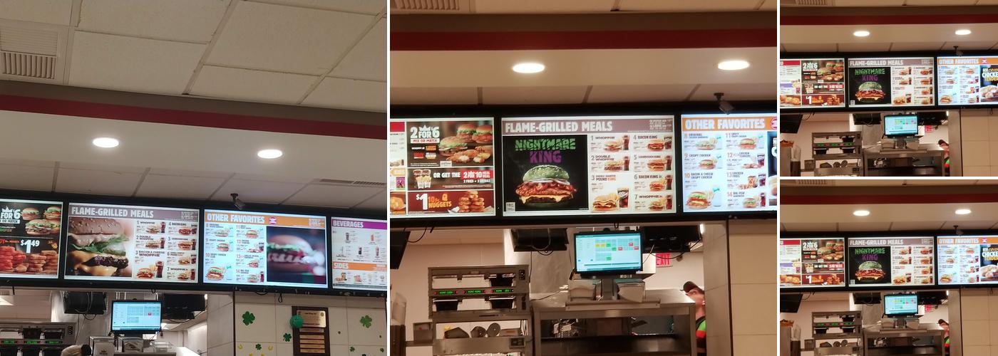 Burger King Menu