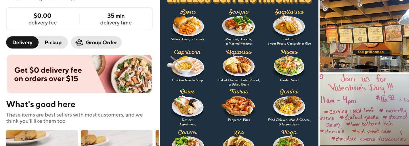 Golden Corral Menu