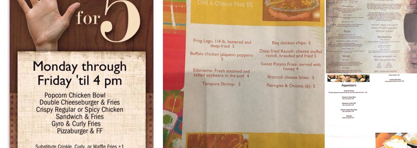 Riverstone Night Club & Six Menu