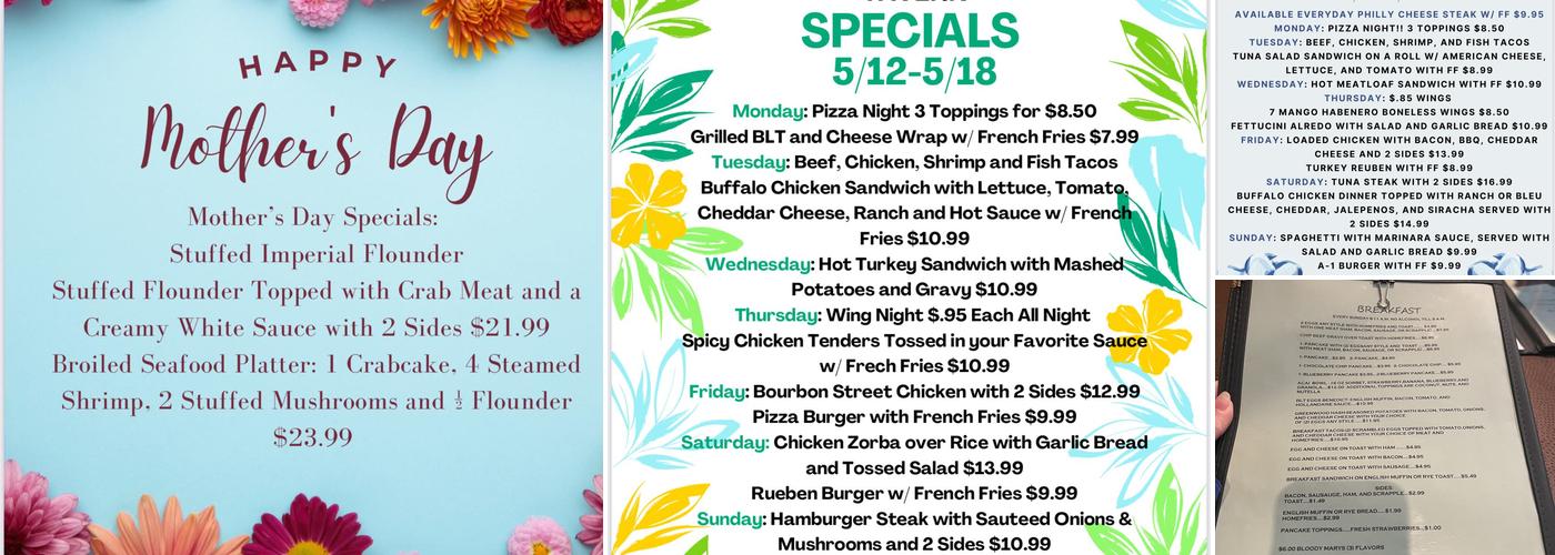 Greenwood Tavern Menu