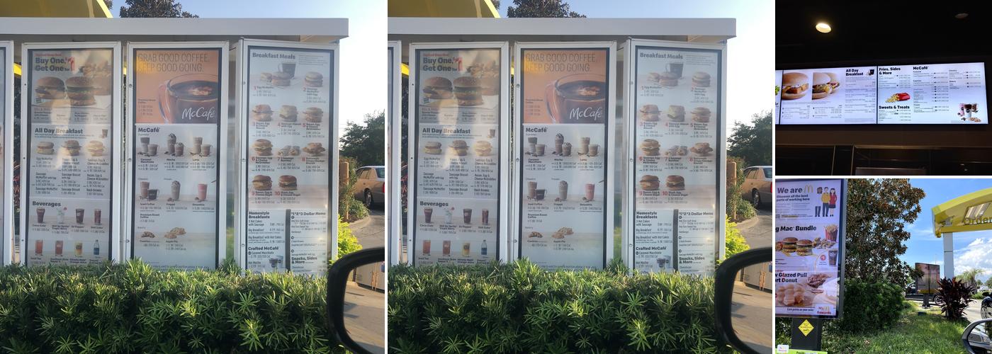 McDonald's Menu