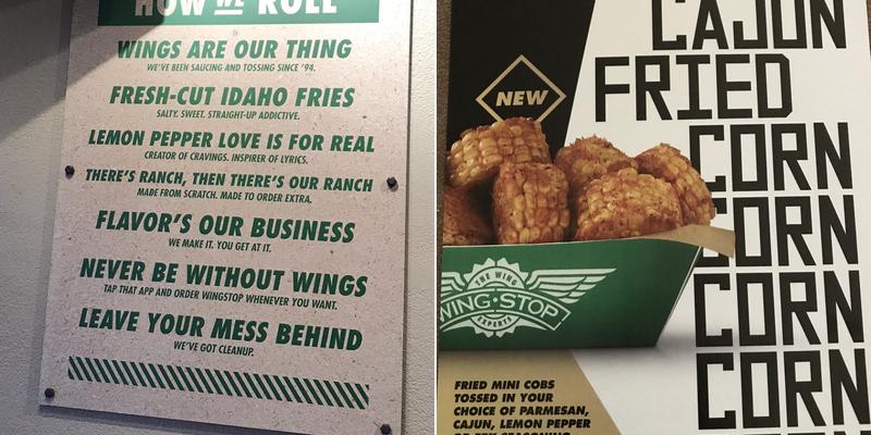Wingstop Menu