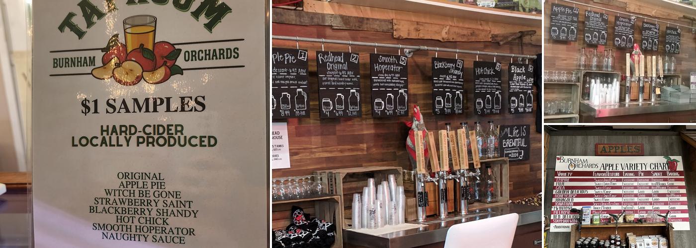 Redhead Ciderhouse Menu