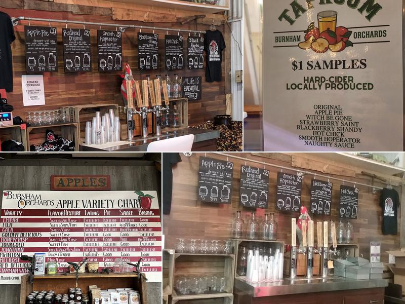 Redhead Ciderhouse Menu