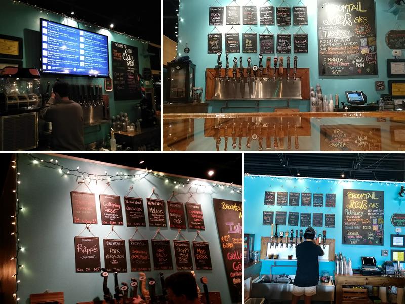 Broomtail Pub & Arcade Menu