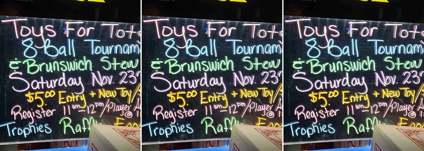 Scotty B's Menu