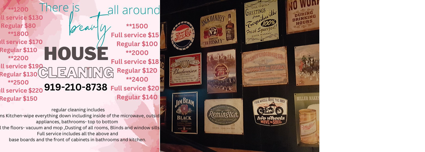 Saddle Up Saloon Menu