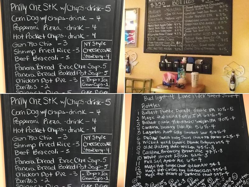 Muddy Mountain Art Bar Menu