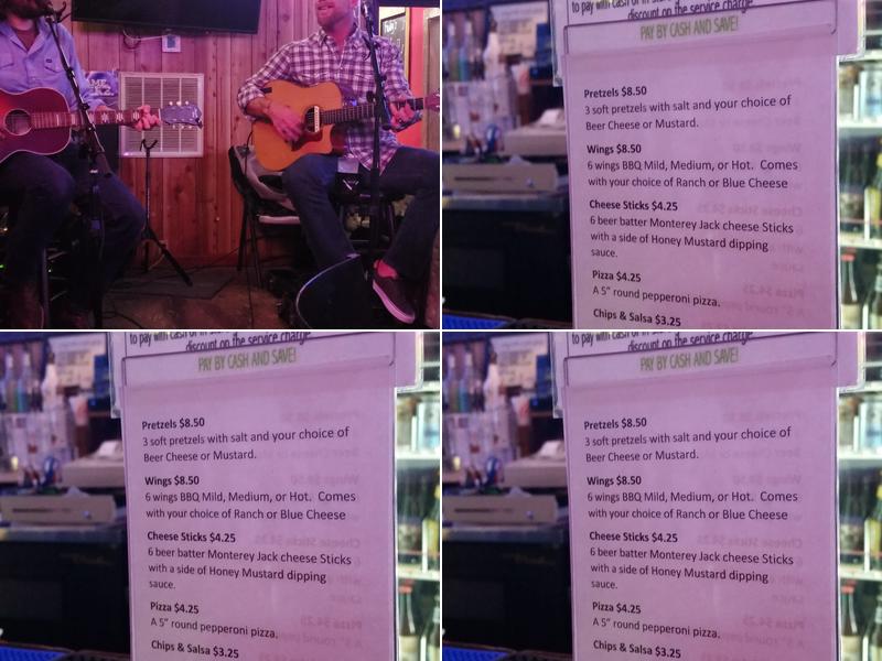 Clay Street Tavern Menu