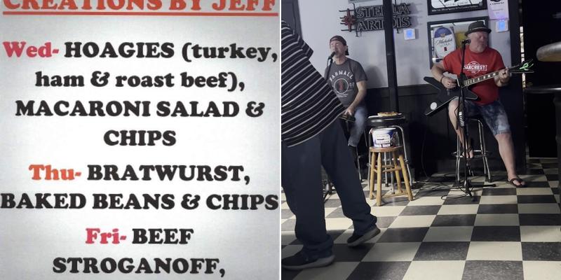 The Turn Sports Lounge Menu