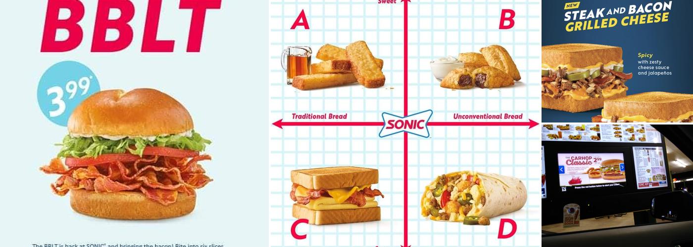 Sonic Drive-In Menu