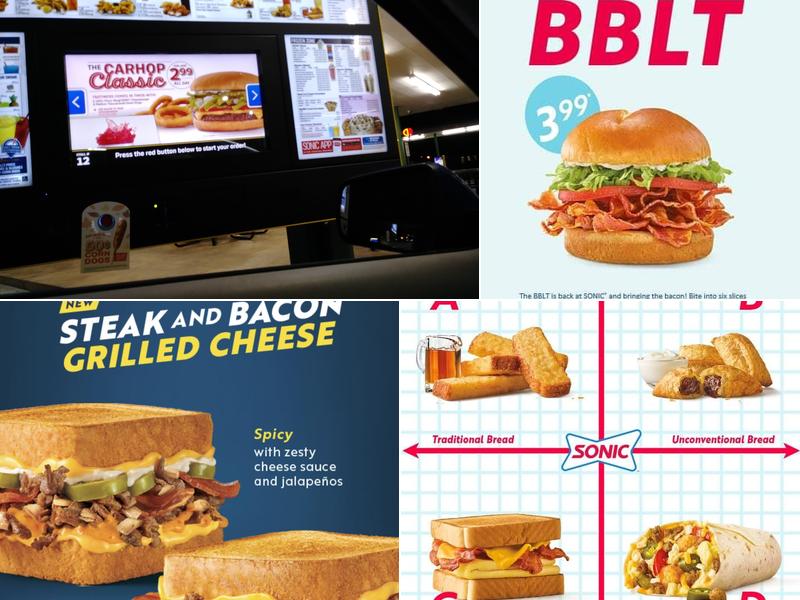 Sonic Drive-In Menu