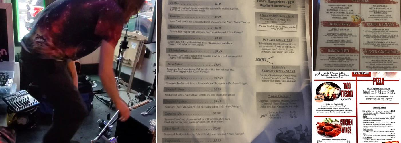 The Sportspage Pub and Grill Menu