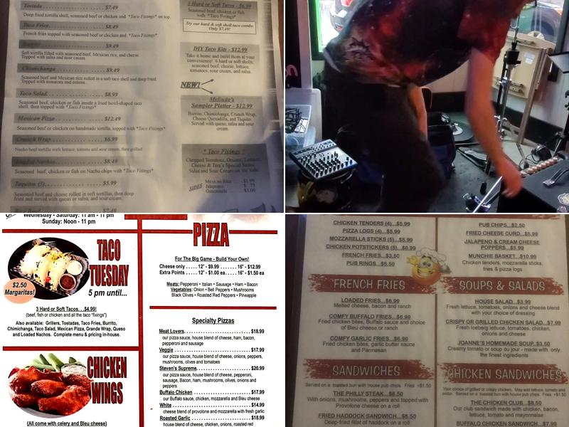 The Sportspage Pub and Grill Menu
