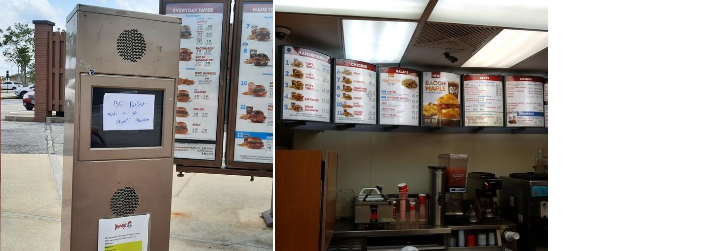 Wendy's Menu